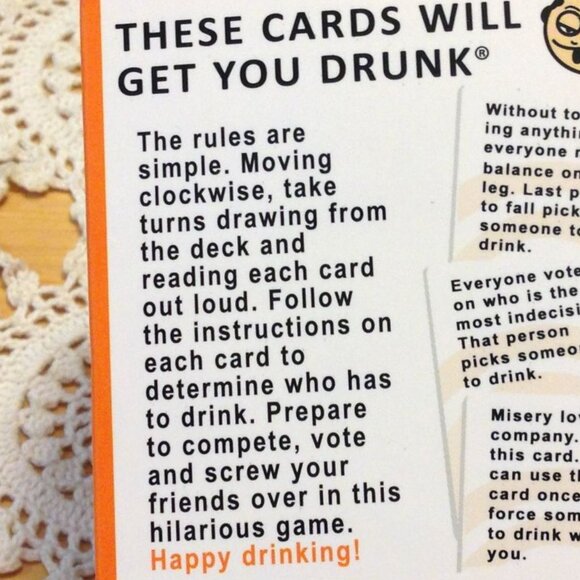 Drinking Game- Party Card Game, Responsible Party Fun - Picture 6 of 7